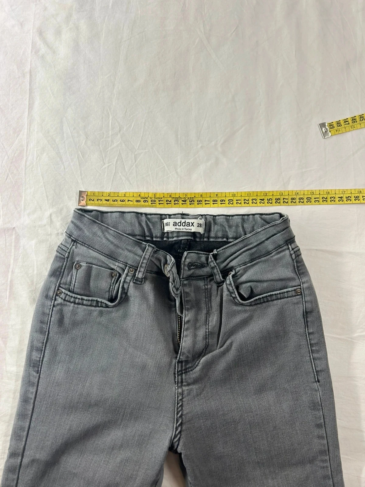 Gray addax skinny jeans – photo 5